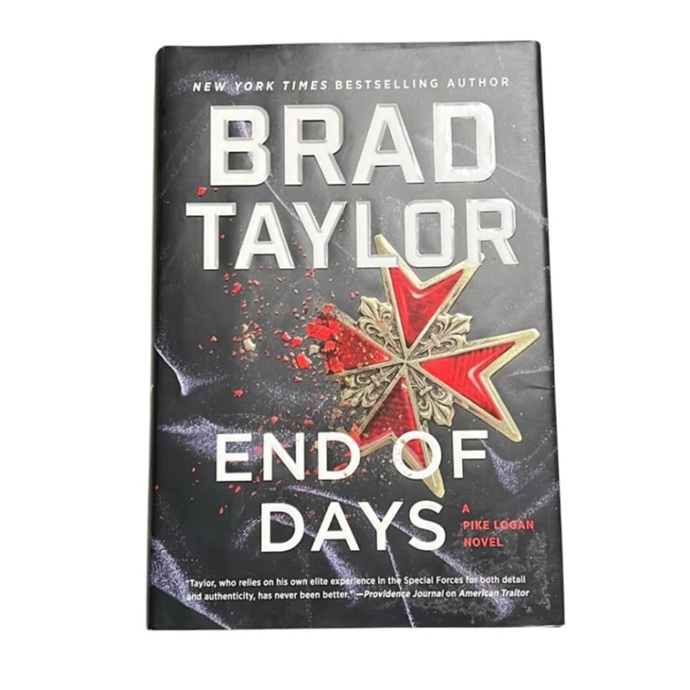 End of Days Hardcover Book By Brad Taylor